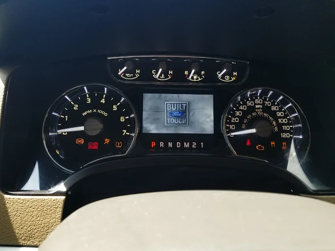 2013 Ford F-150 Cluster — LEDs Restored