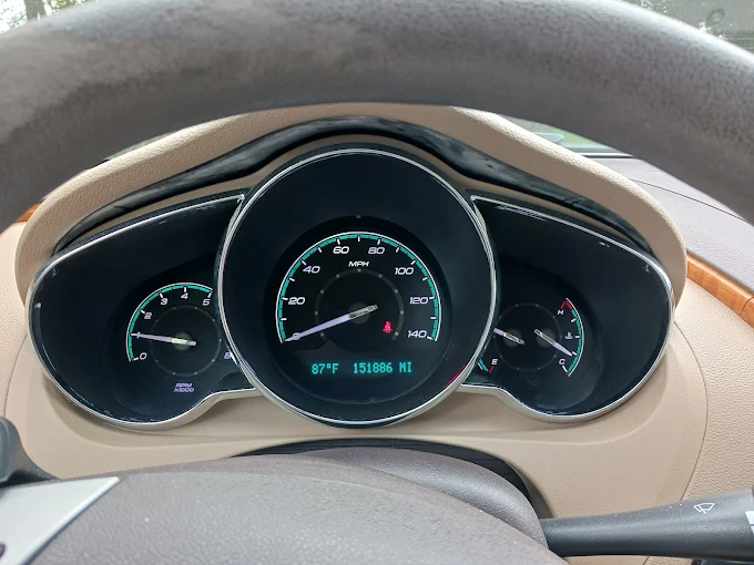 Chevy Malibu Cluster — Power Restored