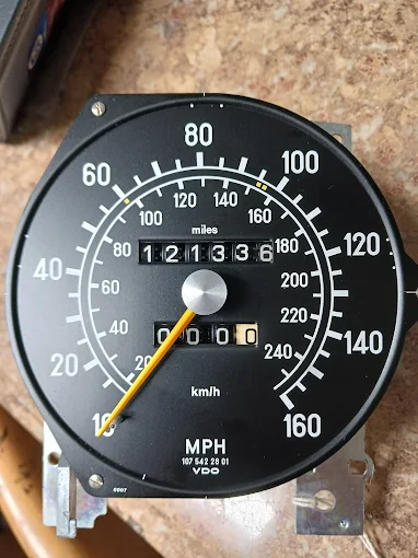 Mercedes-Benz VDO Speedometer & Odometer — Restored