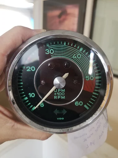 Porsche 356 VDO Tachometer — Mechanical Function Restored