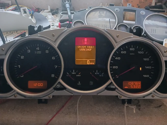 Porsche Cayenne Center Display — Restored